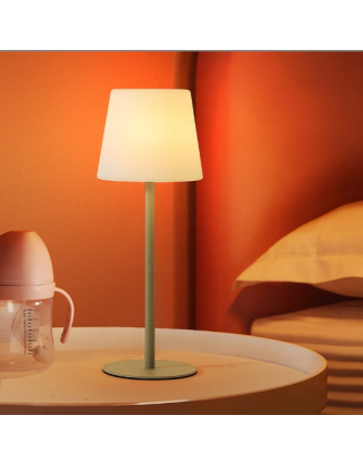 Bedroom Bedside Table Lamp PE Rotomolded Rechargeable Ambient Lights